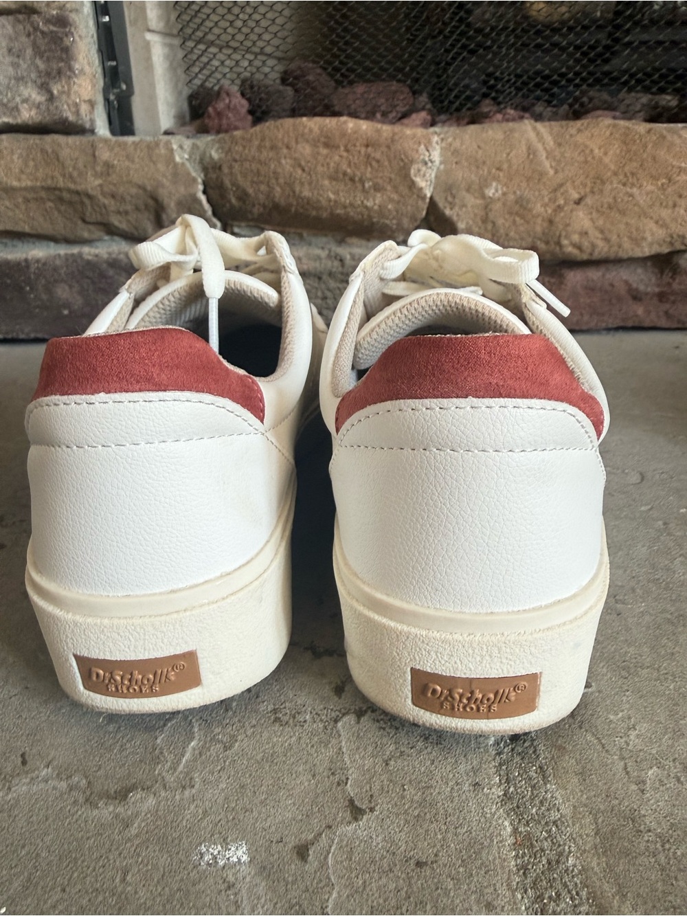 Dr. Scholls Women's Madison Lace Platform Sneakers Size 8.5 White - Picture 8 of 10